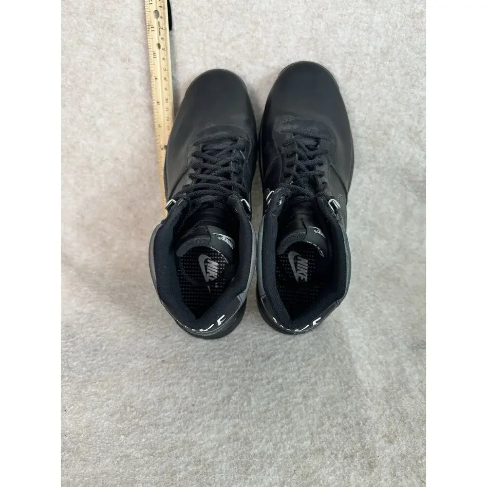 Nike ACG Manoa Leather Black Iridescent High Top Hiking‎ Boots Mens 806833-001